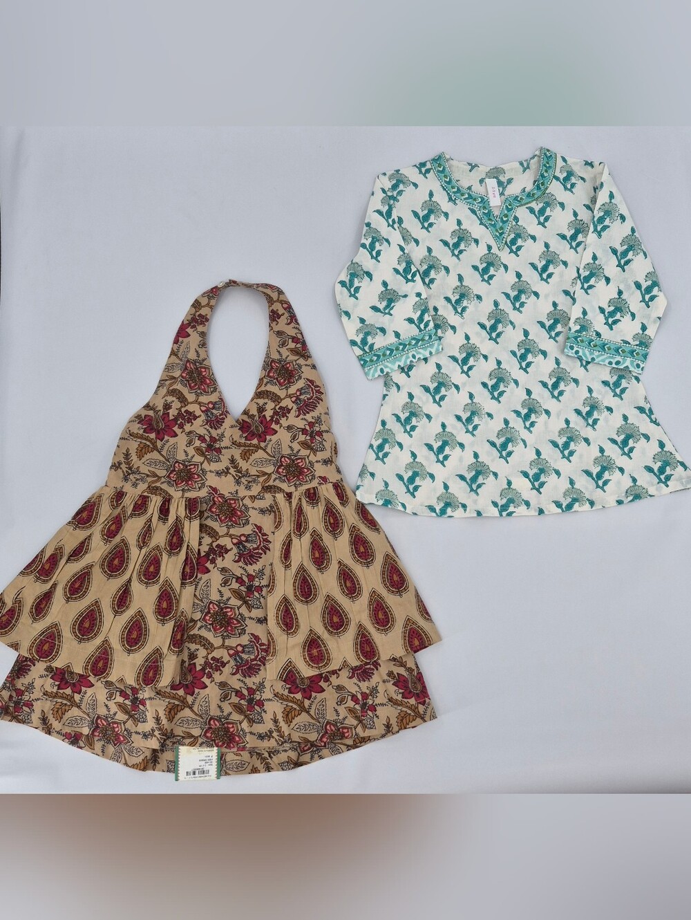 New Gulab Chand 100% Cotton Tunic & Dress Baby Girl outfit size 2-3 years